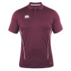 Canterbury Team Dry Polo Maroon-White