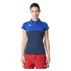Adidas-LP Womens T16 Climacool Polo (w) Collegiate-Navy-Collegiate-Royal