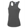 Womens Cool Performance Vest (W) Charcoal