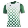 Joma Flag Short Sleeve Shirt Green-White