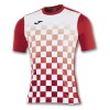 Joma Flag Short Sleeve Shirt Red-White