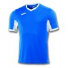 Joma Champion Iv Short Sleeve Shirt (m) Royal-White