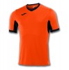 Joma Champion Iv Short Sleeve Shirt (m) Orange-Black