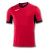 Joma Champion Iv Short Sleeve Shirt (m) Red-Black