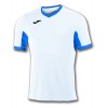 Joma Champion Iv Short Sleeve Shirt (m) White-Royal