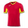 Joma Champion Iv Short Sleeve Shirt (m) Red-Yellow