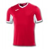 Joma Champion Iv Short Sleeve Shirt (m) Red-White