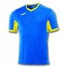 Joma Champion Iv Short Sleeve Shirt (m) Royal-Yellow