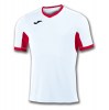 Joma Champion Iv Short Sleeve Shirt (m) White-Red