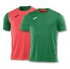 Joma REVERSIBLE T-SHIRT Green-Dark Orange Fluo
