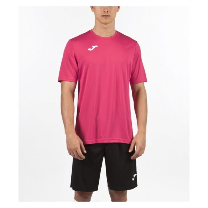 Joma Combi Short Sleeve Performance Shirt (m) Raspberry