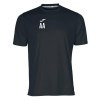 Joma COMBI SHORT SLEEVE PERFORMANCE SHIRT (M) Black