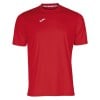 Joma Combi Short Sleeve Performance Shirt (m) Red