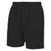 Cool Pocketed Training Shorts Jet Black