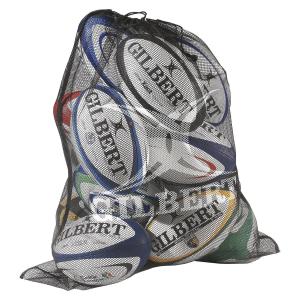 Netball ND 12 Ball RED Mesh Net Carry Football Rugby Extra Large Balls Bag UK