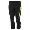 Errea Womens Jem Capris Black-Green Fluo
