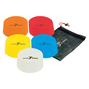 Precision Pro Flat Round Markers White