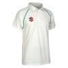 Gray-Nicolls Matrix Cricket Shirt Short Sleeve Ivory-Green