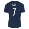 Errea Lennox Short Sleeve Shirt Navy-White
