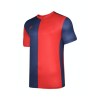 Umbro 50/50 Short Sleeve Shirt Vermillion-Dark Navy