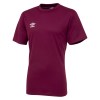 Umbro Club Short Sleeve Shirt New Claret
