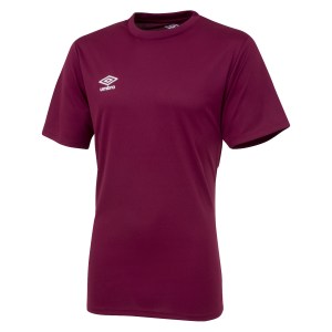 Umbro Club Short Sleeve Shirt New Claret