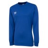 Umbro Club Long Sleeve Football Jersey Royal