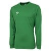 Umbro Club Long Sleeve Football Jersey Emerald