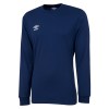 Umbro Club Long Sleeve Football Jersey Navy