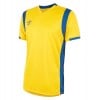 Umbro Spartan Short Sleeve Shirt Yellow-Royal