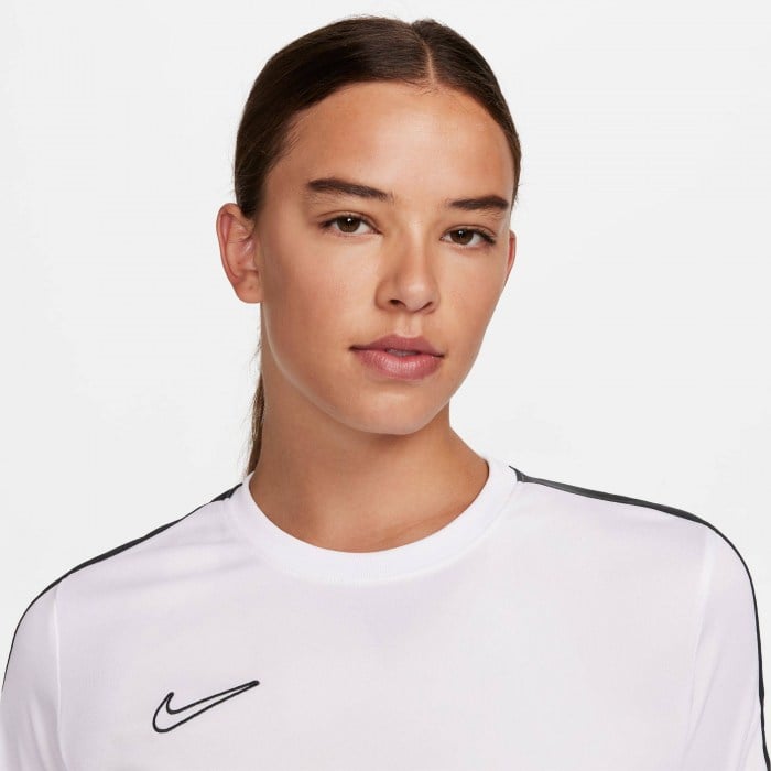 Nike Womens Academy 23 Short Sleeve Training Top (W) White-Black-Black