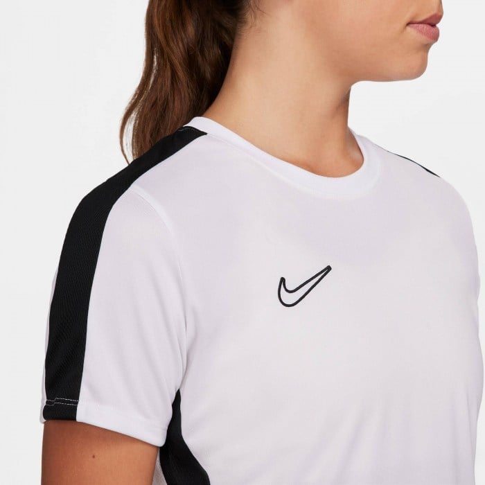 Nike Womens Academy 23 Short Sleeve Training Top (W) White-Black-Black
