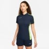 Nike Womens Dri-Fit Academy 23 Polo (W) Obsidian-Volt-White