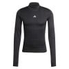 adidas Techfit Cold-RDY Longsleeve Tee - Black/White