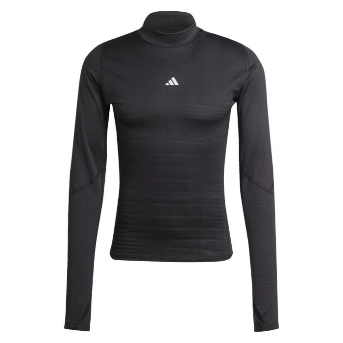 adidas Techfit Cold-RDY Longsleeve Tee - Black/White