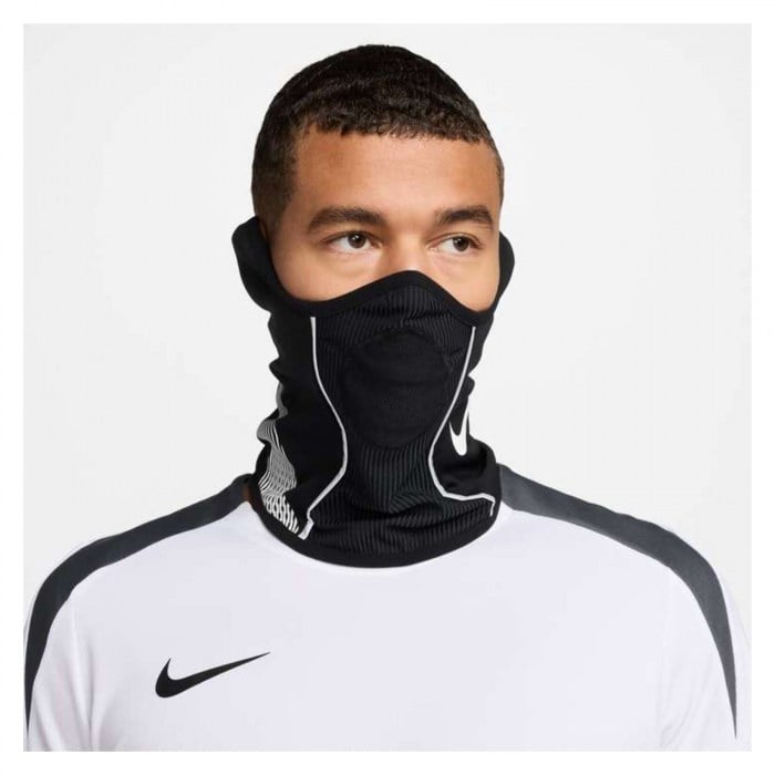 Nike Academy Dri-FIT Football Snood - Black/White/Black