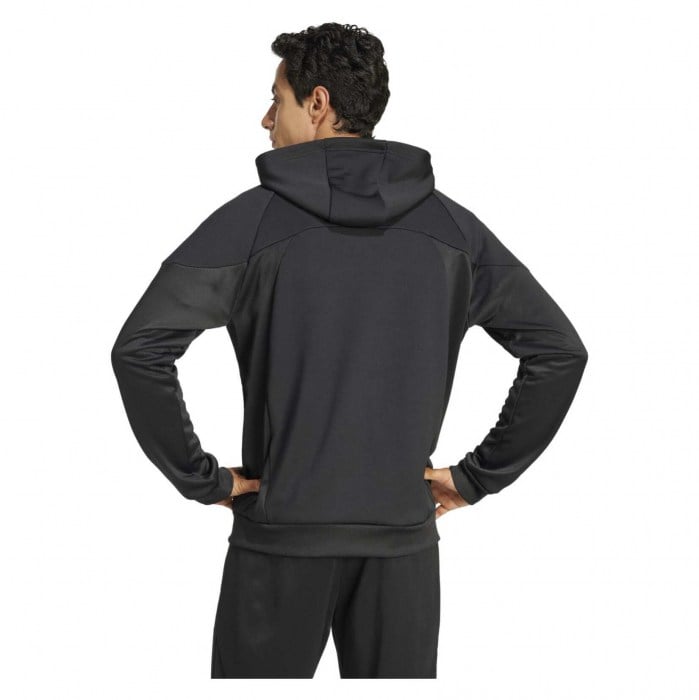 adidas Tiro 25 Travel Full-Zip Hoodie - Black