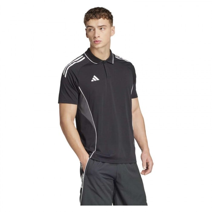 adidas Tiro 25 Competition Polo Shirt - Black/White