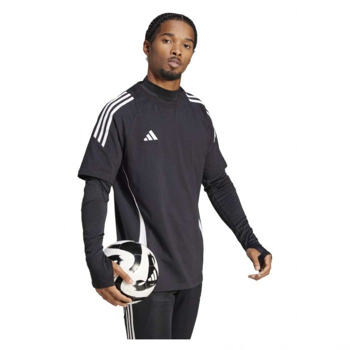 adidas Techfit Cold-RDY Longsleeve Tee - Black/White