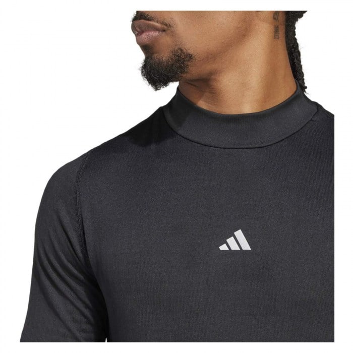 adidas Techfit Cold-RDY Longsleeve Tee - Black/White