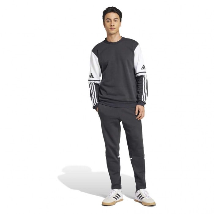 adidas Squadra 25 Sweat Crew Top - Black/White