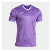 Joma Gold VII Short-Sleeve T-Shirt - Violet Purple/White