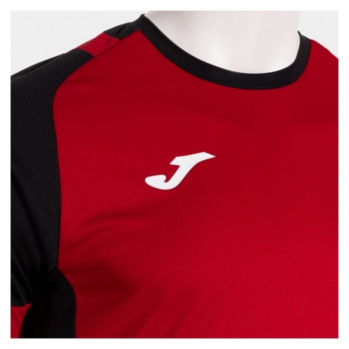 Joma Lider Football Shirt & Shorts Kit - Red/Black/White