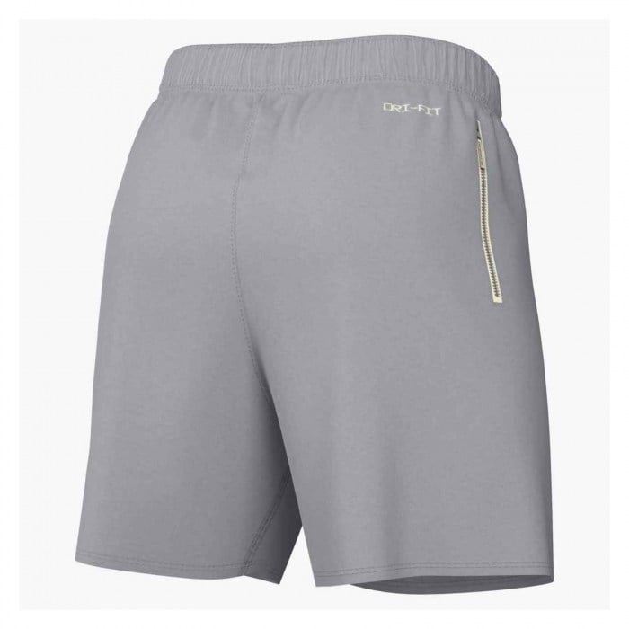 Nike Dri-FIT Standard Issue Fleece 8-Inch Shorts - Wolf Grey/White