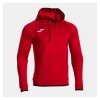 Joma Combi Premium Hooded Sweatshirt - Red/Black/White