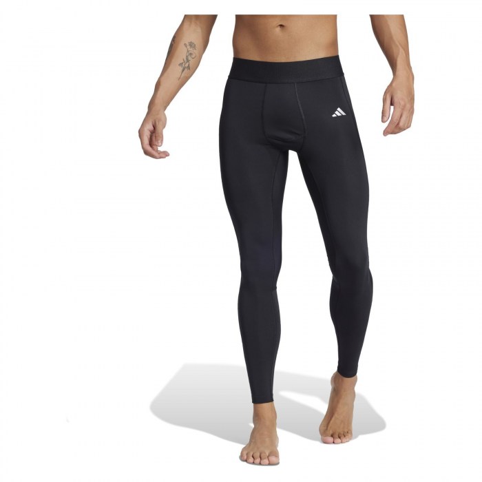 adidas Techfit 25 Long Tights - Black/White