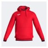 Joma Combi Premium Hooded Sweatshirt - Red/Dark Navy/White