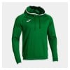 Joma Combi Premium Hooded Sweatshirt - Green Medium/White