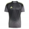 adidas Tiro 25 Competition Goalkeeper Short-Sleeve Jersey - Grey Five/White