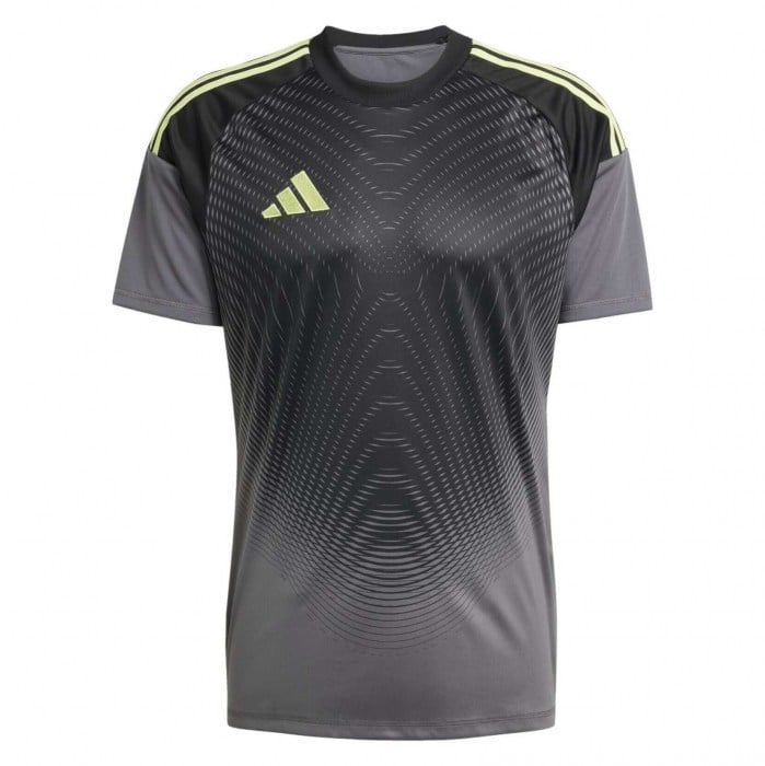 adidas Tiro 25 Competition Goalkeeper Short-Sleeve Jersey - Grey Five/White